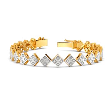 Elegant Lozenge Diamond Bracelets