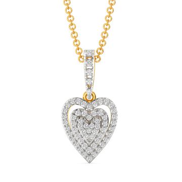 Love In Paris Diamond Pendants