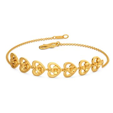 Floral Love Gold Bracelets