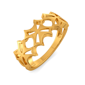 Caught up in Cinch Gold Rings