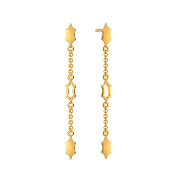 Add a Cinch Twist Gold Earrings