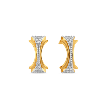Hello Cinch  Diamond Earrings