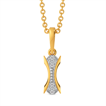 Hello Cinch Diamond Pendants