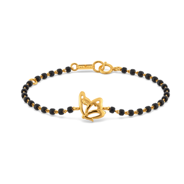 Butterfly Charm Gemstone Bracelets