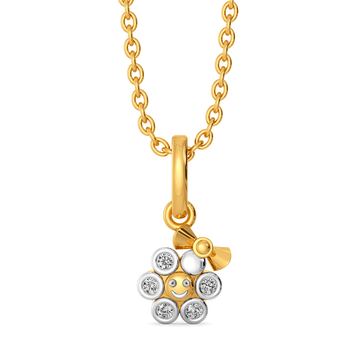 Little Bloom Diamond Pendants