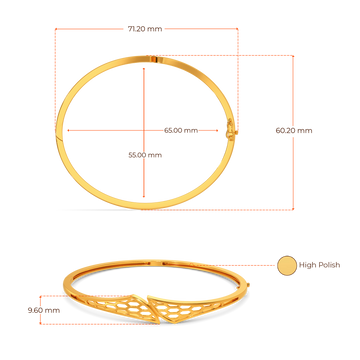 Slytherine Gold Bangles