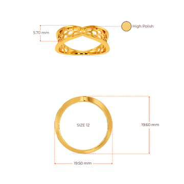 Scales N Grace Gold Rings