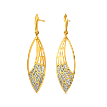 Timeless Tassel Diamond Earrings