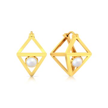 Knots & Crosses Gemstone Earrings