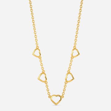 Yarn Romance Gold Necklaces