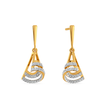 Hem Happened Diamond Earrings