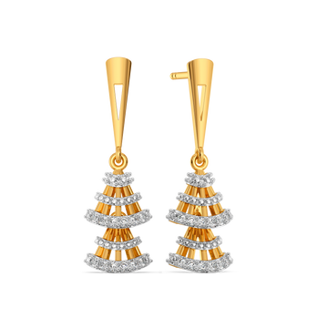 Hemlines Highlights Diamond Earrings