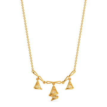 Just Hemmin Gold Necklaces
