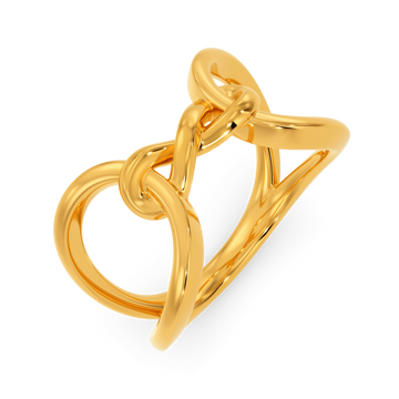Knot Today Gold Rings