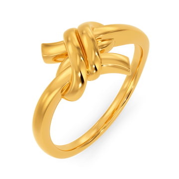 Knot So Basic Gold Rings