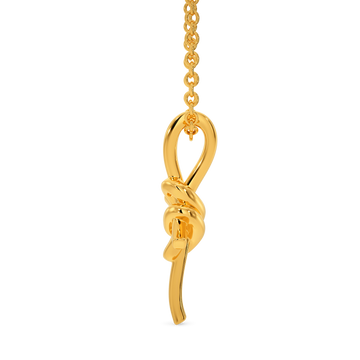 Knot So Basic Gold Pendants