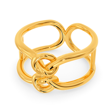 Knotty Pines Gold Rings