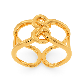 Knotty Pines Gold Rings