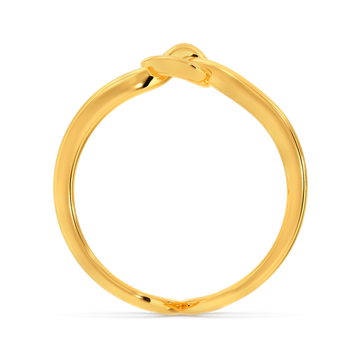 Knotty Pines Gold Rings