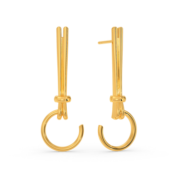 Knotting Hill Gold Earrings
