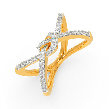 Knoted Diamond Rings