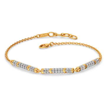 Woven Harmony Diamond Bracelets