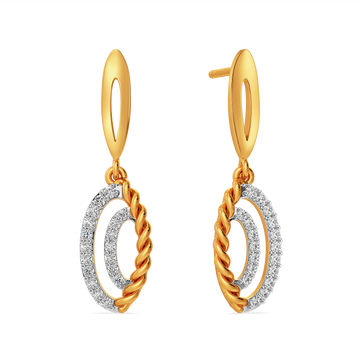 Cozy Knits Diamond Earrings