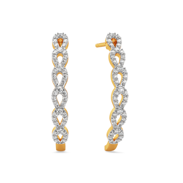 Cozy Knits Diamond Earrings