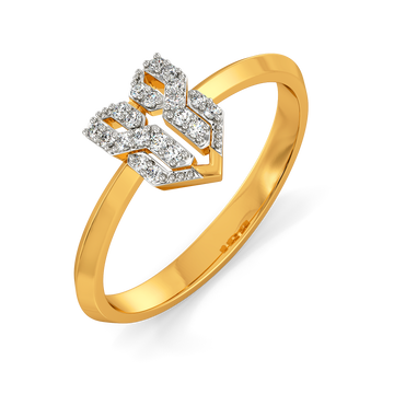 Woven Warmth Diamond Rings