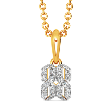 Woven Warmth Diamond Pendants