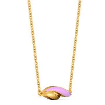 Violet Vision Gold Necklaces