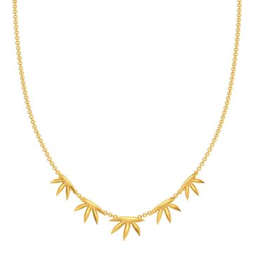 Leaf Reef Gold Necklaces