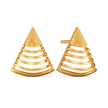 French Urbane Gold Earrings