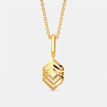 French Suave Gold Pendants