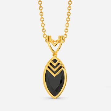 Geist O Black Gemstone Pendants