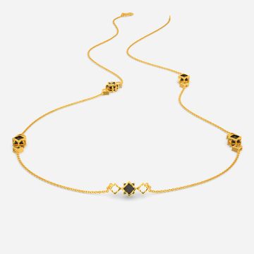 Victorian Black Gemstone Necklaces