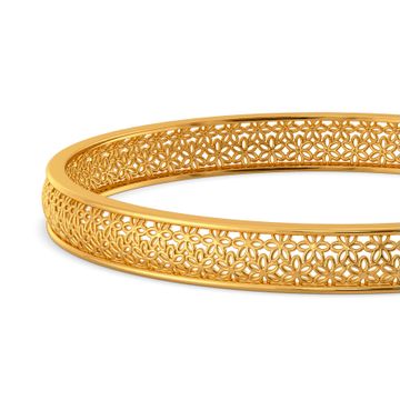 A Lot Like Lace Gold Bangles
