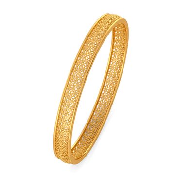 A Lot Like Lace Gold Bangles