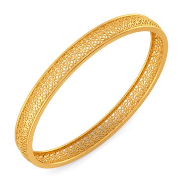 A Lot Like Lace Gold Bangles