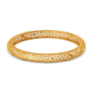 Bend A Lace Gold Bangles