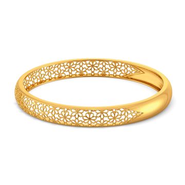 Slice of Lace Gold Bangles