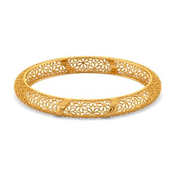 Edge of Lace Gold Bangles