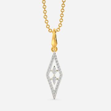 Glimmer Queen Diamond Pendants