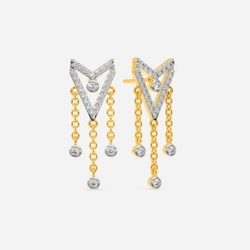 Fringe N Flair Diamond Earrings