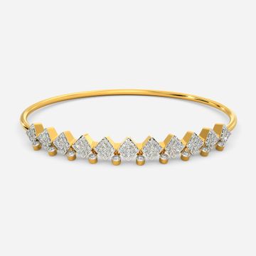 Sead Bead Fringe Diamond Bangles