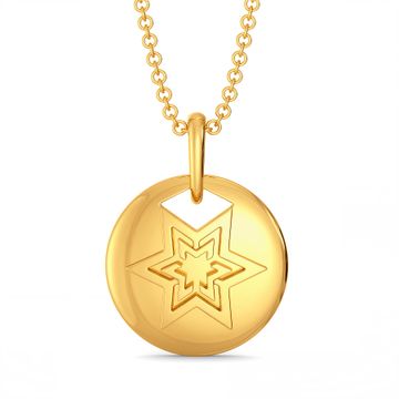 Be The Star Gold Pendants