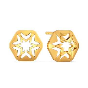 Stellar Forever Gold Earrings
