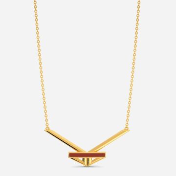 Dash O Caramel Gold Necklaces