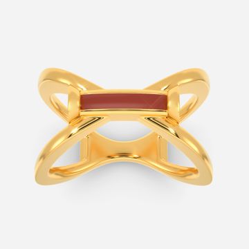 Pecan Power Gold Rings