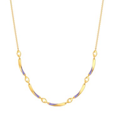 Lilac Vision Gold Necklaces